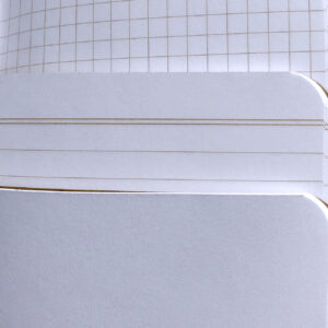 Innenansicht, blanko, kariert, liniert, Papier,