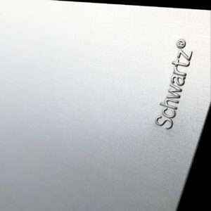 Klemmbrett, silber