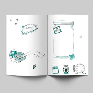 Innenseiten, Mein Buch für alle Tage, Katze, Ohrwurm,