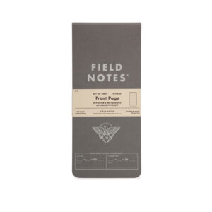 Field Notes Frontpage, Reporterblock, dunkelgrau