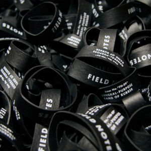 Field Notes, Gummiband, Band of Rubber, weißer Aufdruck,