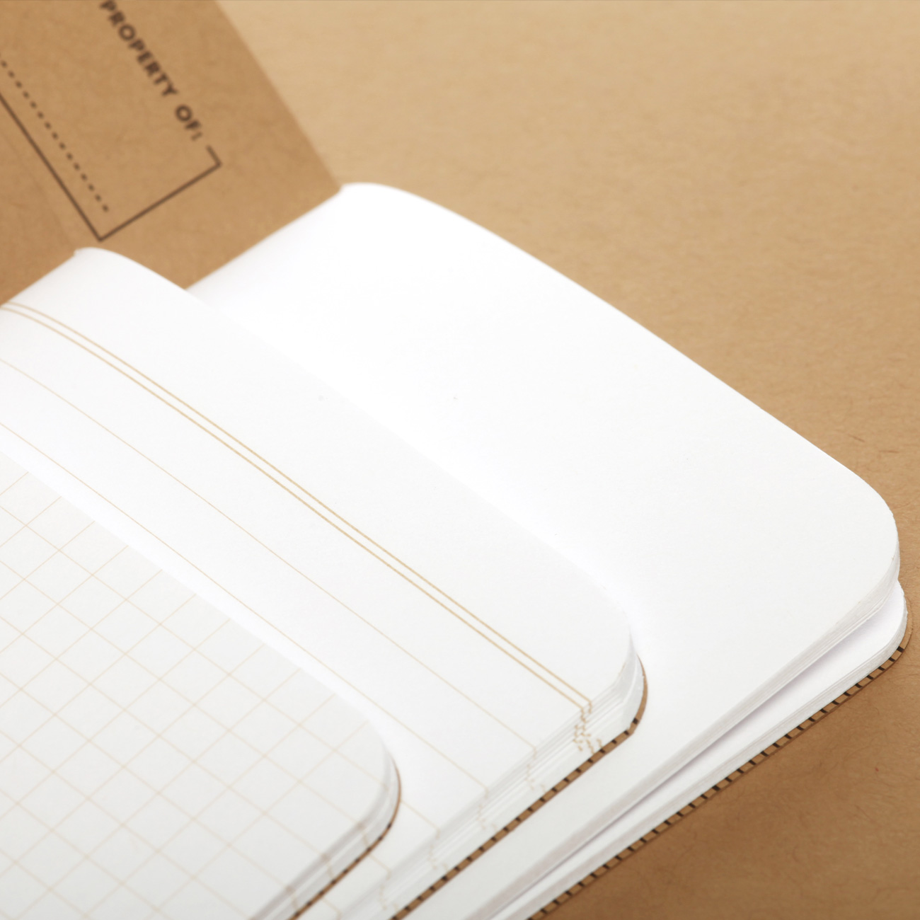 Field Notes, Notizhefte, Original, offene Hefte