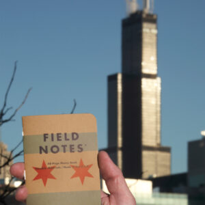Field Notes, Chicago Edition, Notizheft vor Searstower,