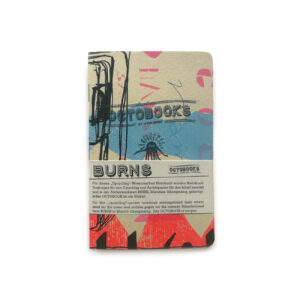 Notebook, Senor Burns, Siebdruckmakulatur, Upcyclingprodukt,