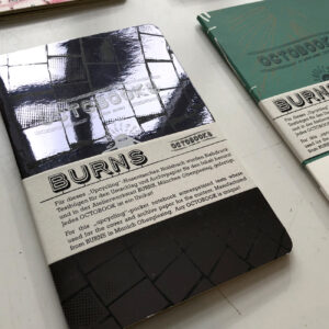 Octobooks, Detail, Unikate, Notizhefte, Siebdruck-Cover,