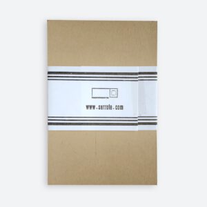 Serrote Postkartenset, 12 Kartren, Rückseite,
