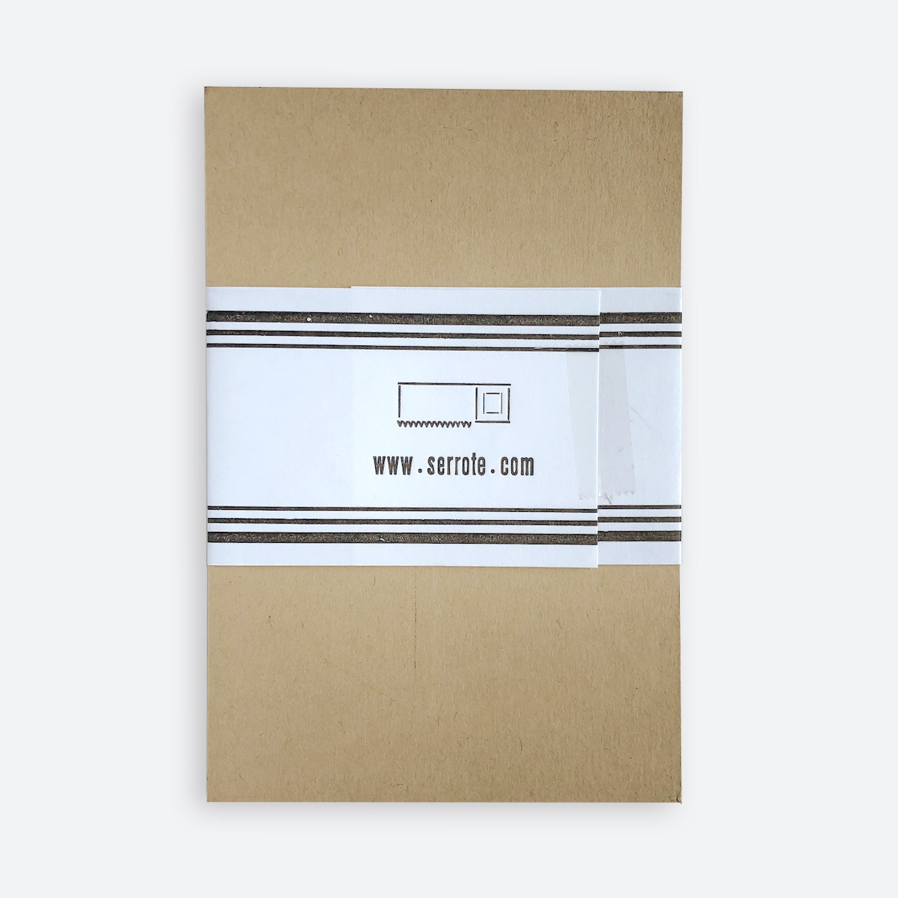 Serrote Postkartenset, 12 Kartren, Rückseite,