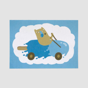 Eismobil, Postkarte, DinA 6, illustriert, Lisa Röper,