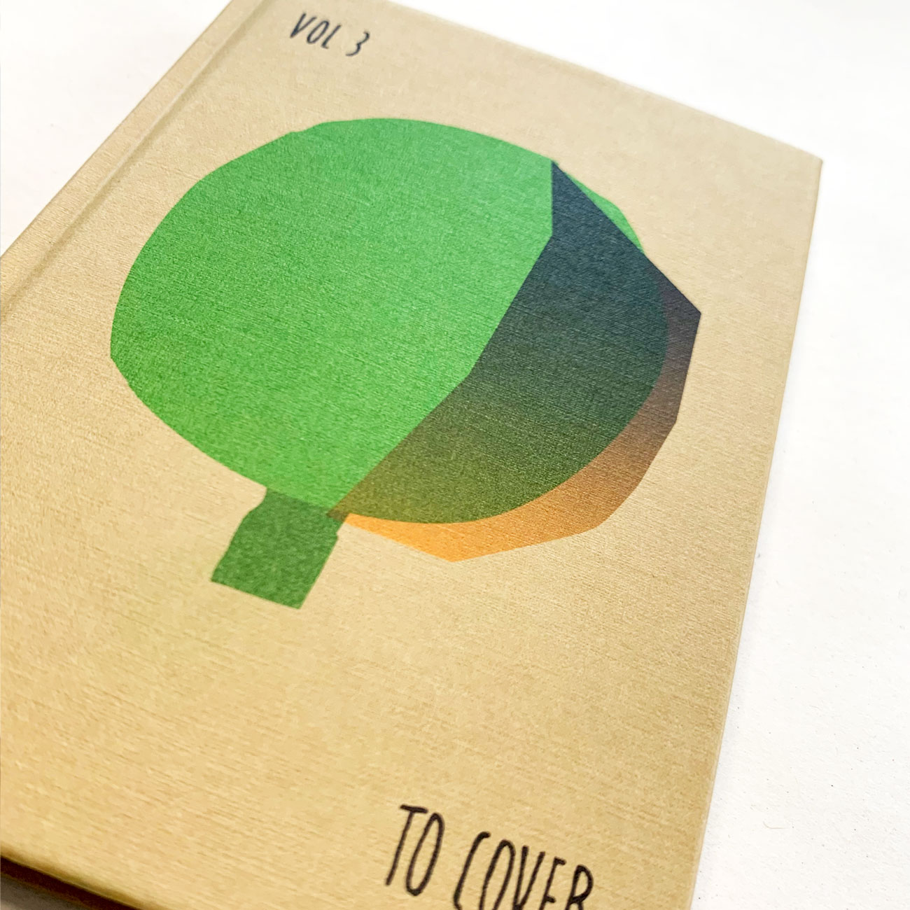 Hardcover, To Cover, Natur, stabiles Notizbuch, Din A 6,