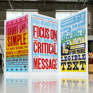 Field Notes, Hatch Show Print, Plakate, Typoplakate für Cover,