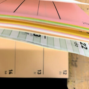 V1, Taschenkalender, Umwerk-Design,