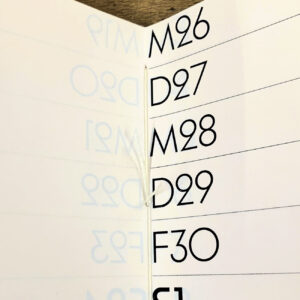 V2, Taschenkalender, Umwerk-Design,