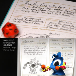 Monster/Encounter Journals, Detail, von Field Notes