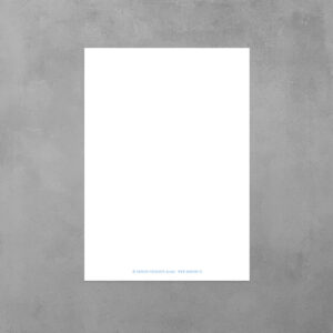 Postkartenrückseite, Balanceakt vorne, copyright Umwerk