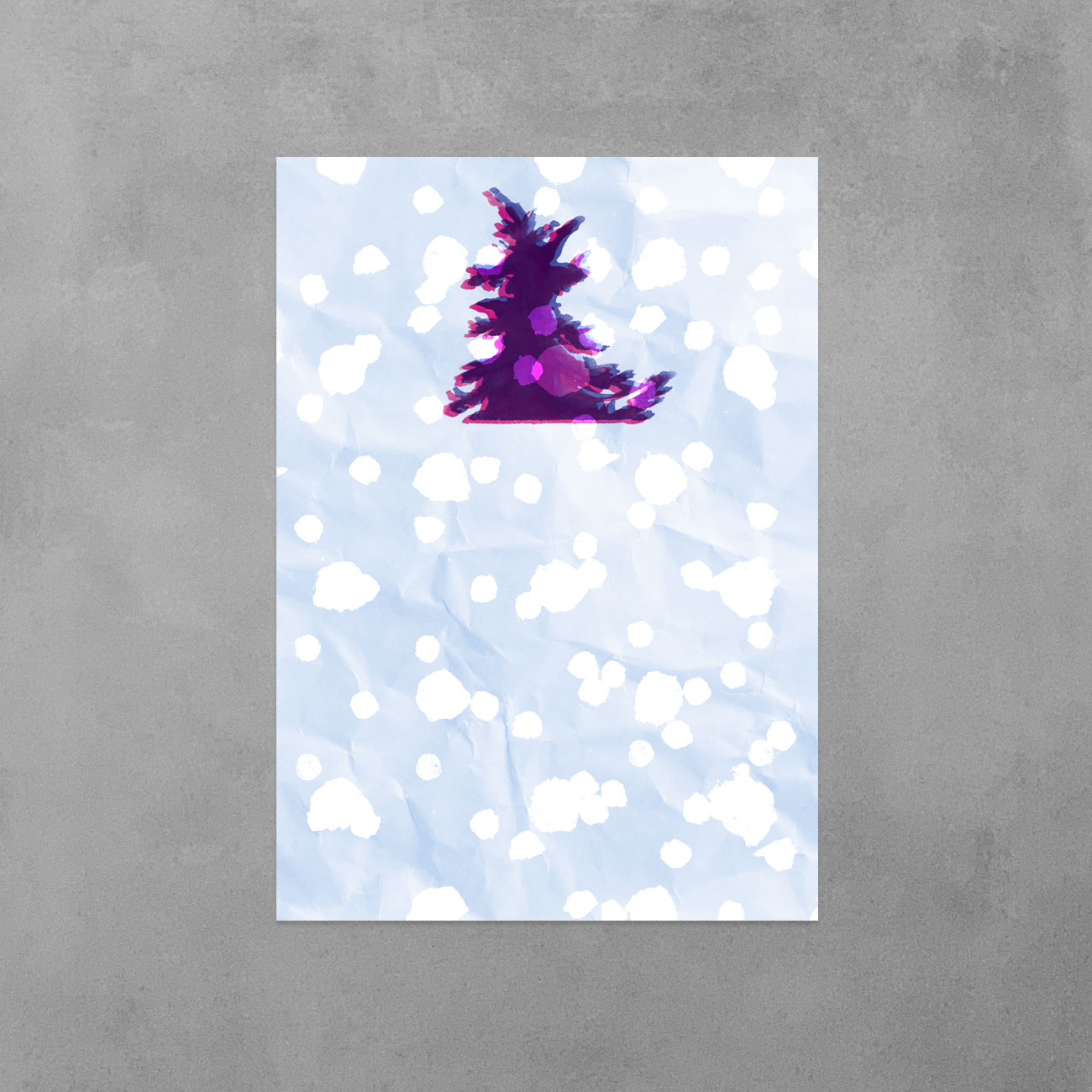 UMWERK - Postkarte SCHNEEBAUMSPITZE