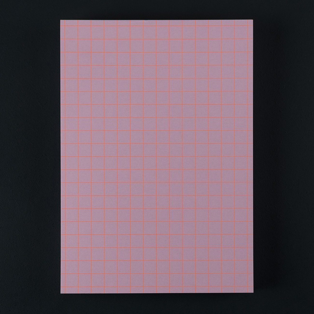 LE TYPOGRAPHE - Block KARO A5 lila-neon