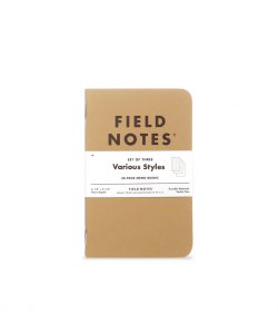 Field Notes Originals, Klassiker, Notizhefte, Pocket-Format, braunes Cover,