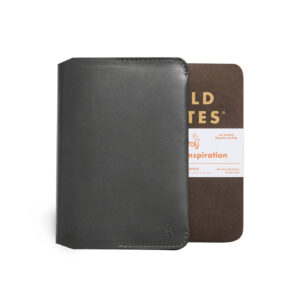 lederetui, Bellroy für Field Notes, grau durchfärbt,