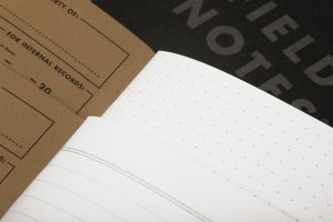 Pitch Black von Field Notes, innen, Punktraster, Linien, Notizhefte,