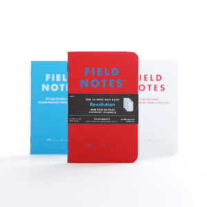 Field Notes, Resolution Edition, Notizhefte, 3er Pack, zum planen,