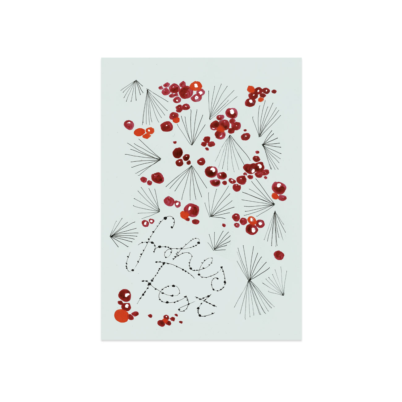 UMWERK - Postkarte FROHES FEST