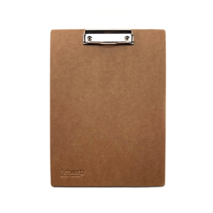 SCHWARTZ - Klemmbrett DIN-A4 Kraft